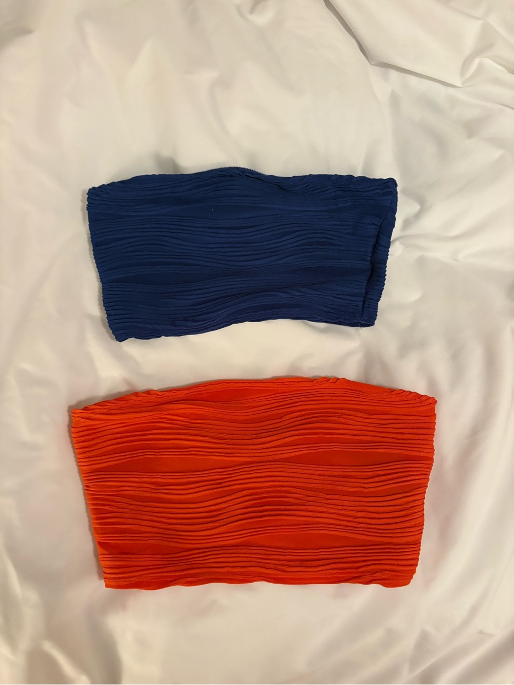 Tube Tops - Blue and Orange